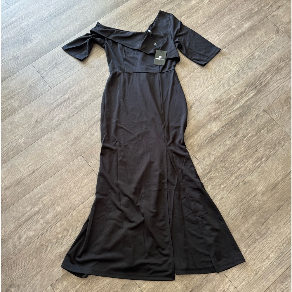 SOLD✨LAST PRICE🍒🤍 STYLEWE regular fit evening black maxi dress 💐 - Picture 9 of 16